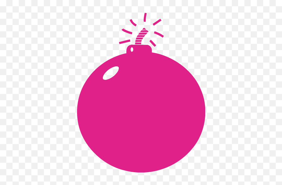 Barbie Pink Bomb 3 Icon - Free Barbie Pink Bomb Icons Bomb Black Png,Bomb Transparent