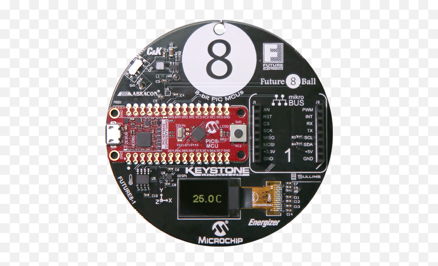 Future Electronicsmicrochip U2014 8 Ball Development - Microcontroller Png,Microchip Png