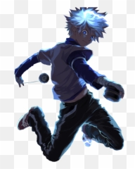 Hunterxhunter Hunterxhunter2011 Hxh Killua Killuazoldyc - Killua X Male Reader Wattpad Png,Killua Png