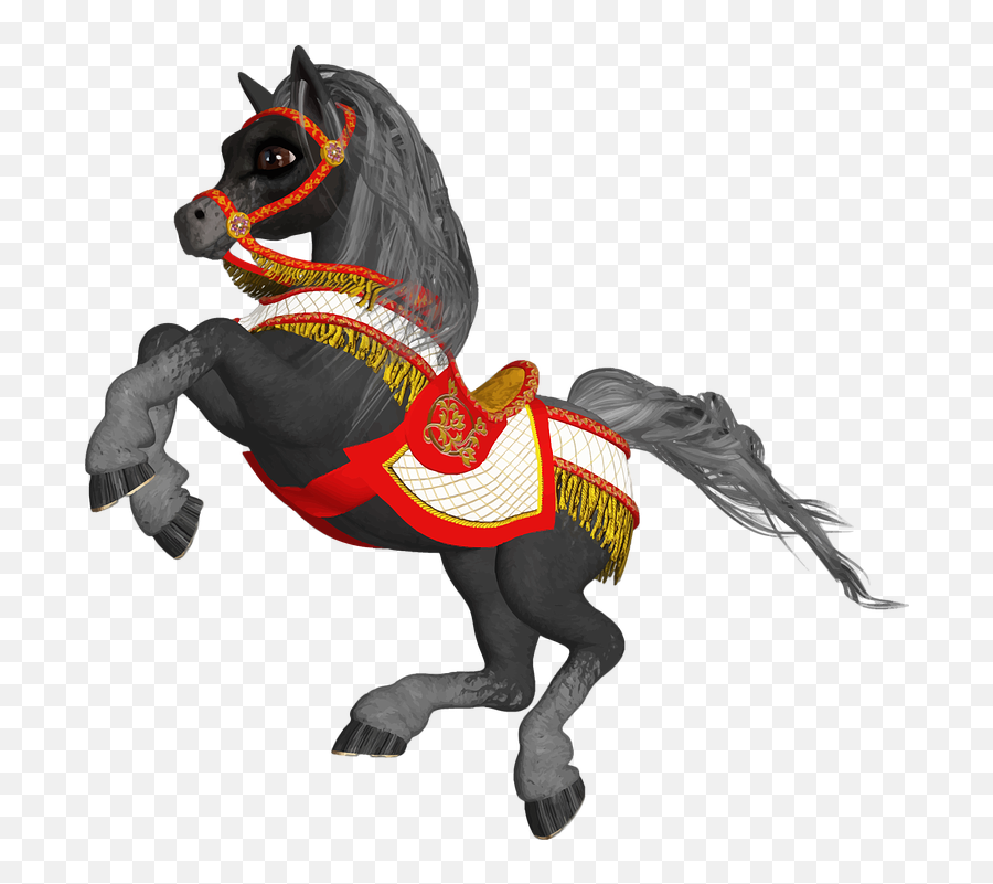 Cartoon Equine Horse - Knights Horse Cartoon Png,Cartoon Horse Png