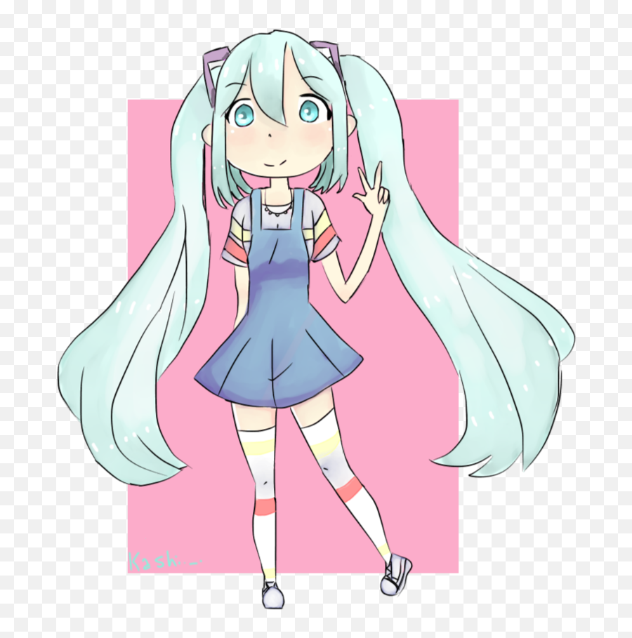 Hatsune Miku Kashi - Illustrations Art Street Cartoon Png,Hatsune Miku Png