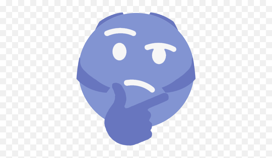 Discord Thinking - Discord Thinking Emote Png,Thonking Png