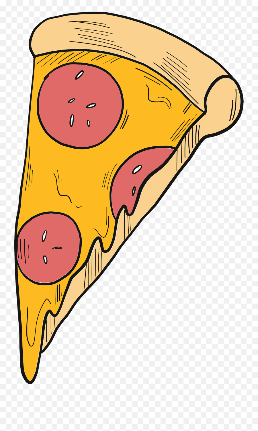 Slice Of Pizza Clipart - Clip Art Png,Pizza Clipart Png