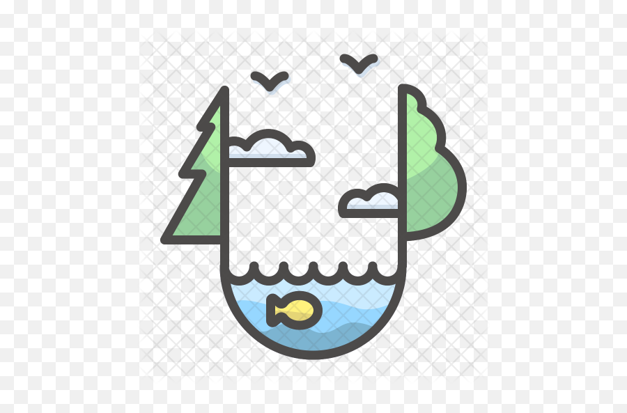 Ecosystem Icon Of Colored Outline Style - Louvre Png,Ecosystem Png
