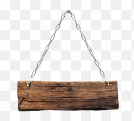 Hanging Wooden Sign Png Download - Hanging Wooden Sign Png,Wood Sign Png