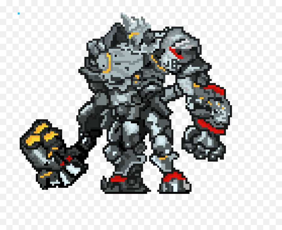 Reinhardt Png - Pixel Art Overwatch Reinhardt,Reinhardt Png