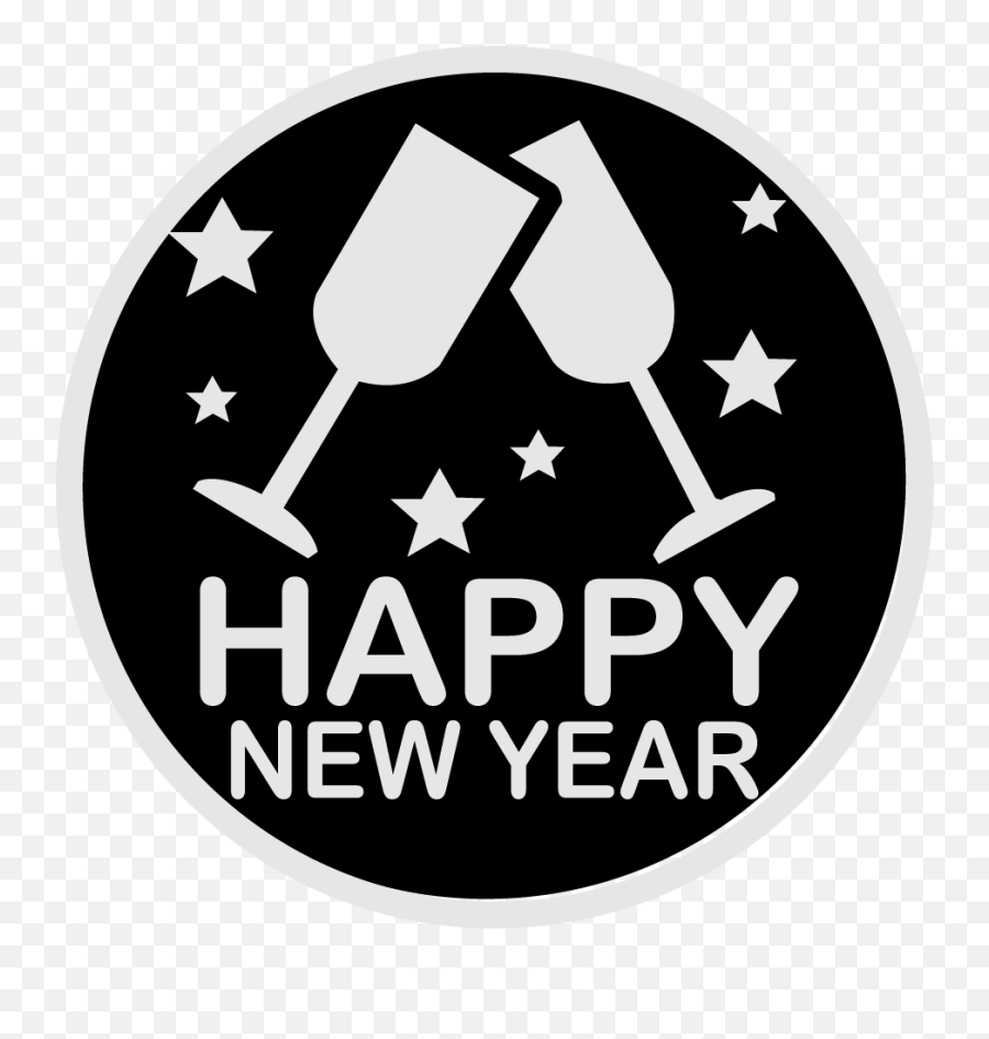 Happy New Year - Circle Png,Happy New Year Logos