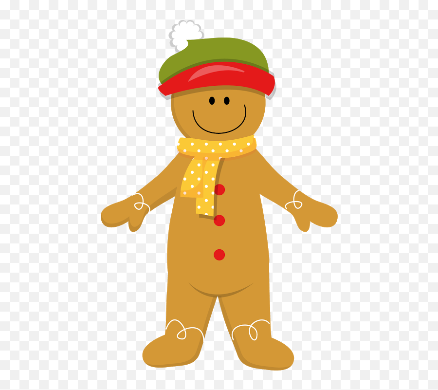 Christmas Gingerbread Man - Christmas Ginger Bread Clip Art Gingerbread Man Christmas Png,Gingerbread Man Png