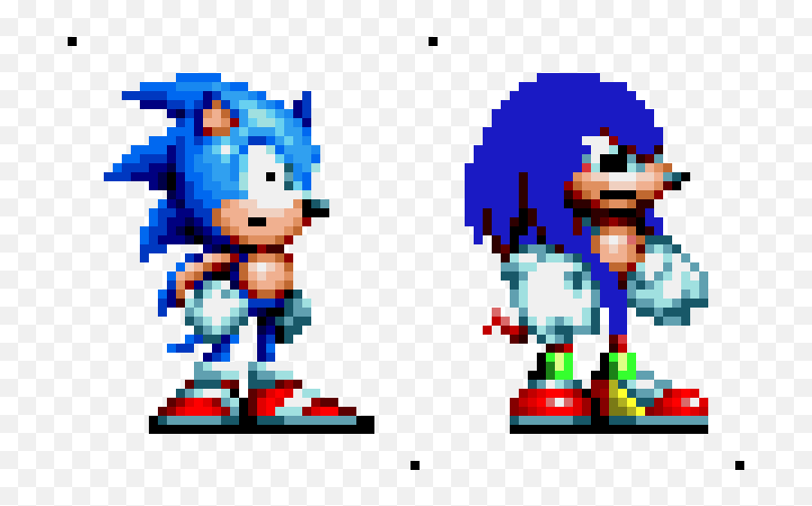 Sonic U0026 Knuckles Pixel Art Maker - Sonic Png,And Knuckles Png