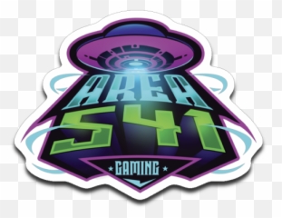 Area541 Gaming Logo Sticker - Illustration png