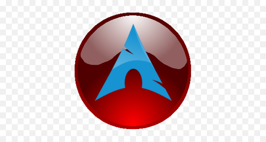Arch Linux Orb Logo - Red Arch Linux Icon Png,Arch Linux Logo