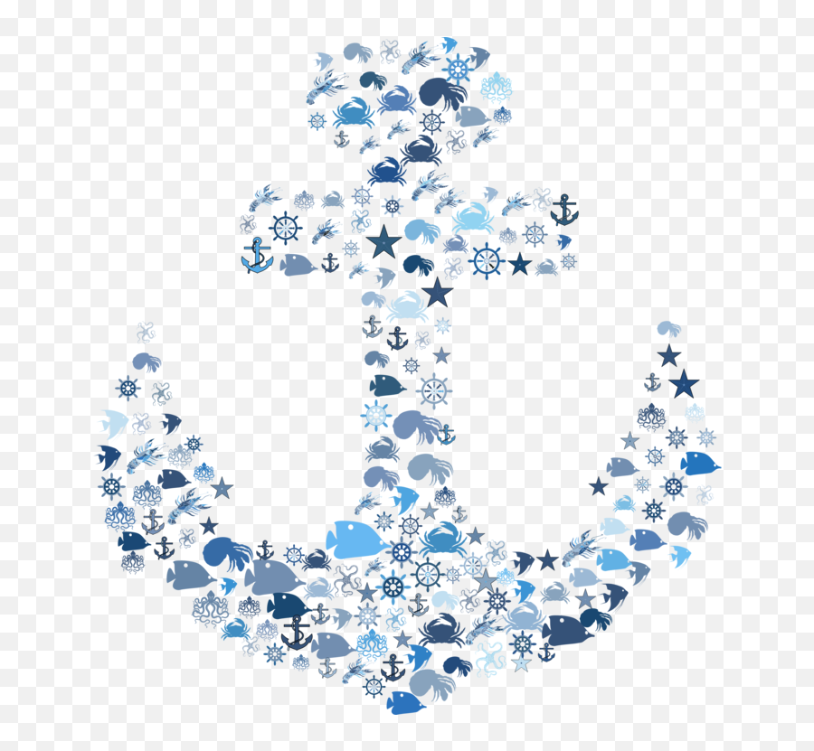 Png Clipart - Royalty Free Svg Png Nautical Anchor Design Svg,Anchor Clipart Png