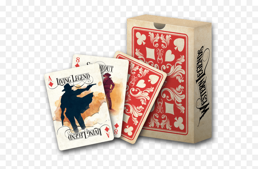 Western Legends Poker Cards - Western Legends Poker Deck Png,Poker Cards Png