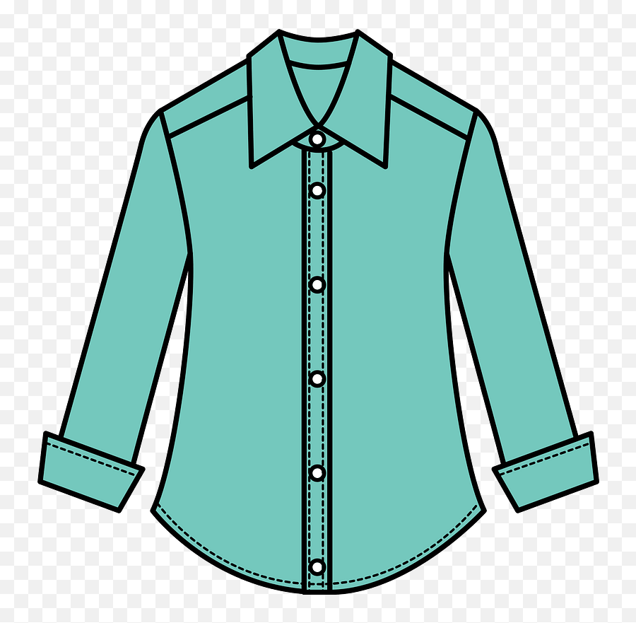 Green Shirt Clipart Free Download Transparent Png Creazilla - Sbutton Hirt Clipart,Shirt Clipart Png
