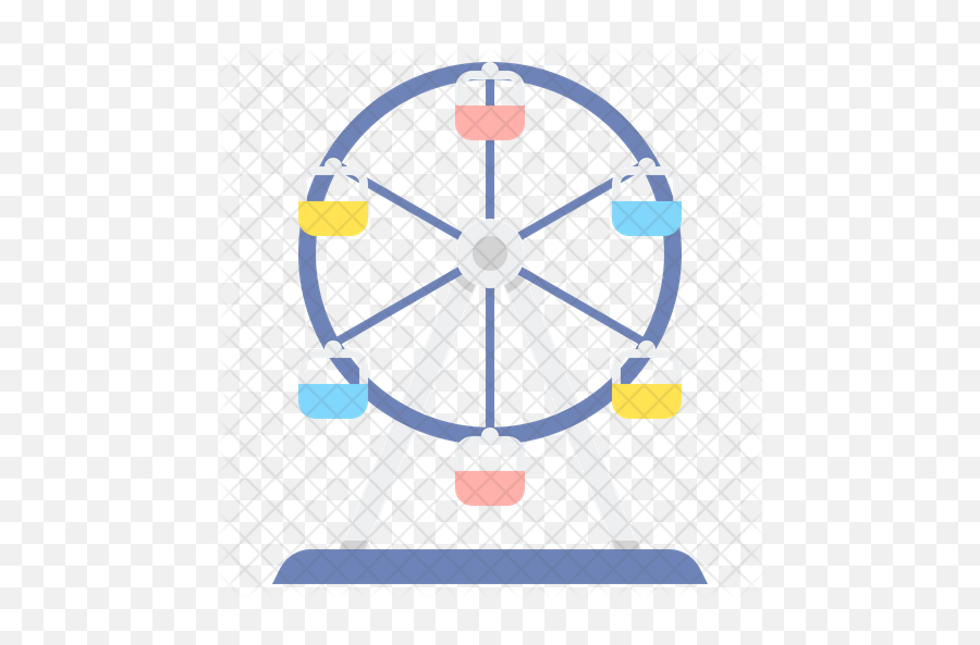 Ferris Wheel Icon - Louvre Png,Ferris Wheel Png