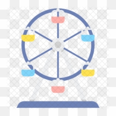 Ferris Wheel Icon - Louvre png