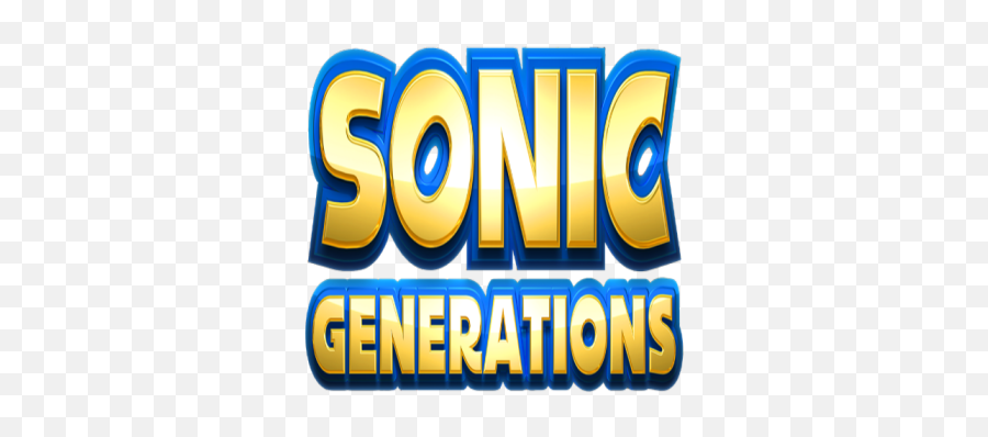 Sonic - Horizontal Png,Sonic Generations Logo