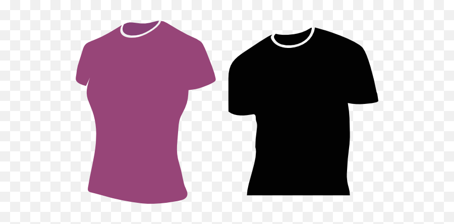 Female Tshirts Clip Art - Woman T Shirt Vector Png,T Shirt Clipart Png