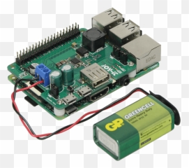 Raspberry Pi Joy It Rb Strompi2 - Raspberry Pi 3 Battery Png,Raspberry Pi Png