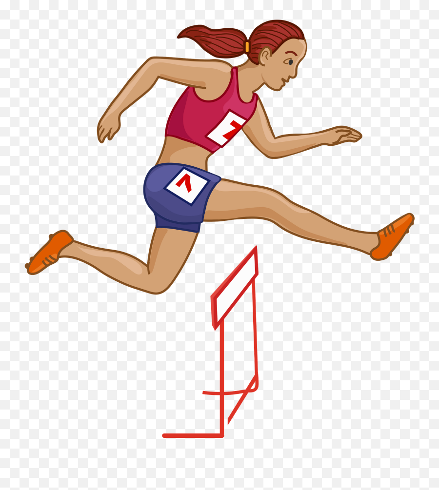 Track And Field Athlete Clipart - Athlete Clipart Png,Athlete Png