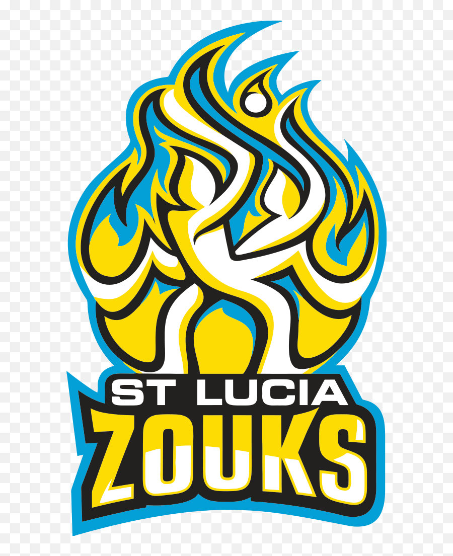 Team Logo As The St Lucia Zouks 2013 - 2016 Seasons St Lucia Zouks Logo Png,Knight Rider Logo