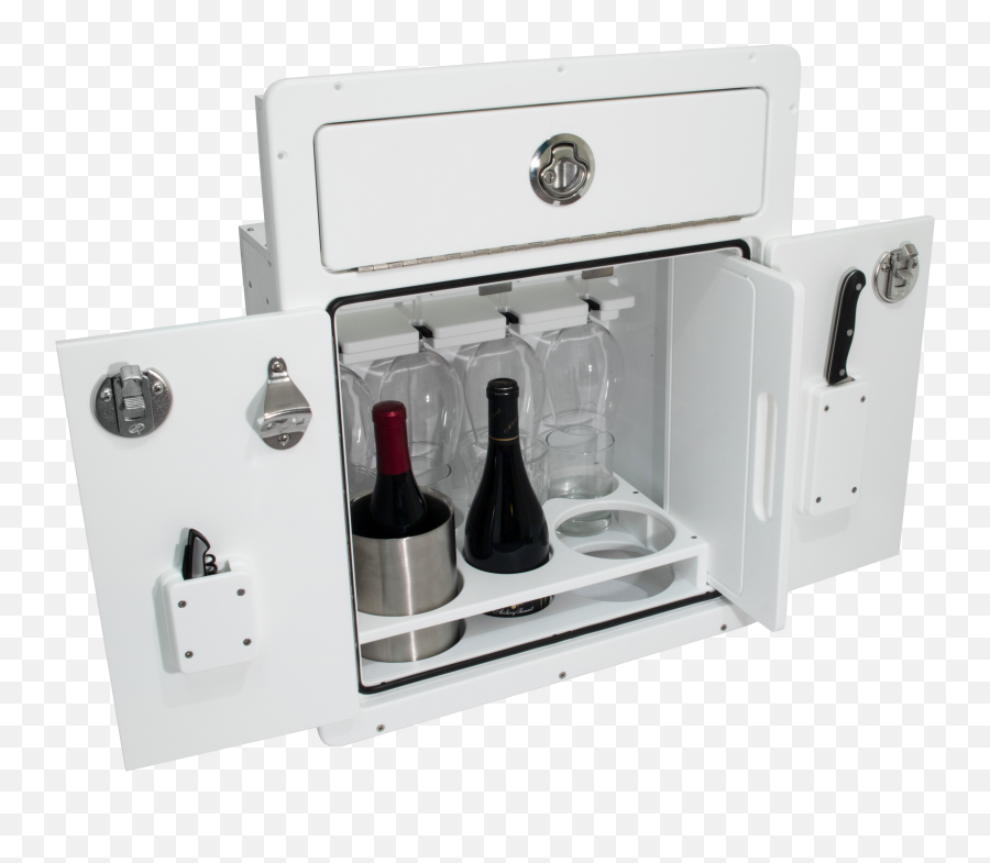 Pontoon Lounge Backrest Wine Storage Cabinet Teak Isle Png