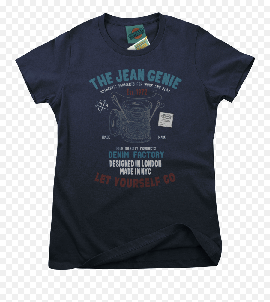 David Bowie Inspired The Jean Genie T - Shirt Bathroomwall Fat Bottomed Girls Shirt Png,David Bowie Logo