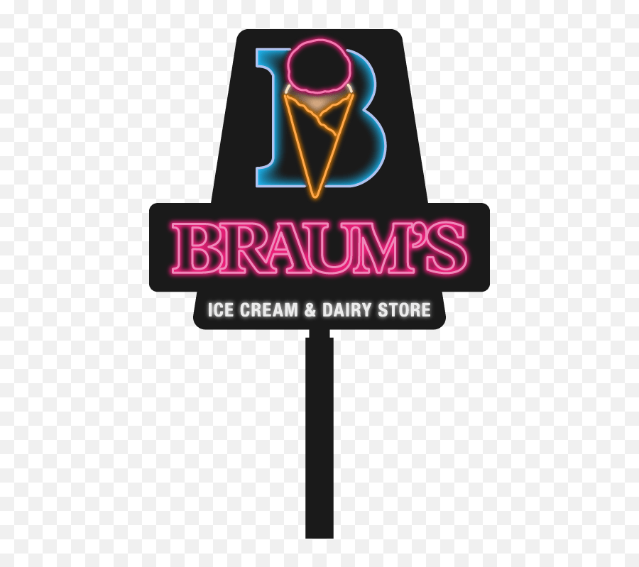 Braumu0027s Ice Cream U0026 Dairy Store - Ice Cream And Dairy Store Png,Got Milk Logo