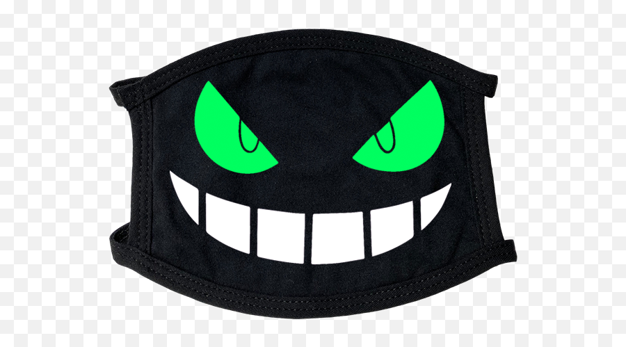 Evil Gengar Premium Face Mask - Fictional Character Png,Gengar Transparent