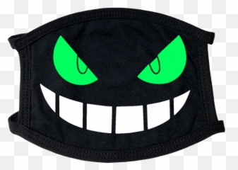 Evil Gengar Premium Face Mask - Fictional Character png