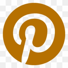Gold Pinterest Logo Png Clipart - Full Size Clipart 834760,Pinterest Png