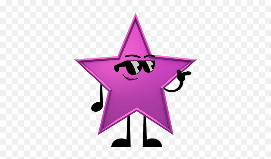 Pink Star - Bfdi Pink Star Png,Pink Star Png