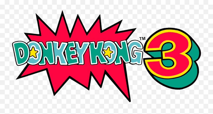 Donkey Kong 3 Wikipédia - Donkey Kong 3 Arcade Logo Png,Donkey Kong Country Logo