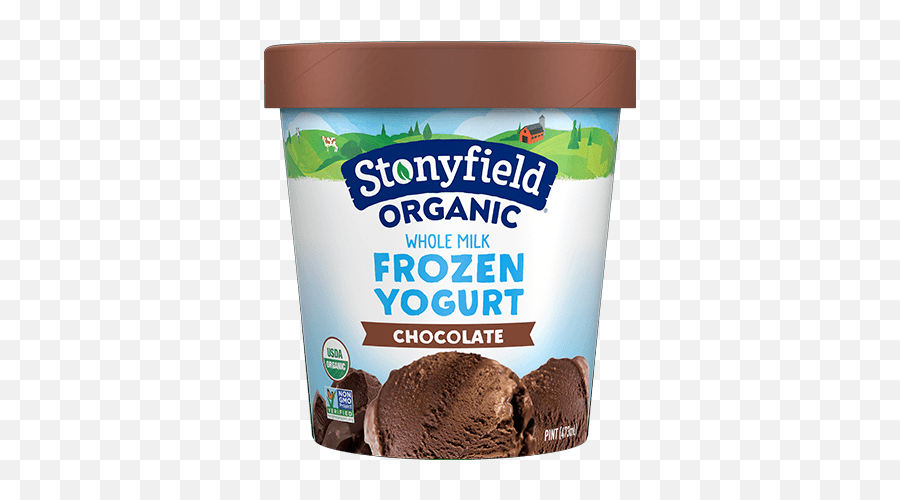 Frozen Yogurts - Stonyfield Chocolate Frozen Yogurt Png,Frozen Yogurt Png