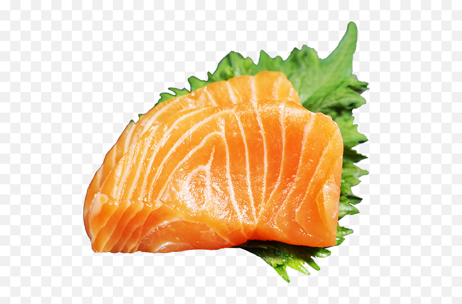 Download Hd Salmon Sashimi - Sashimi Transparent Png Image Salmon Sashimi Png,Salmon Transparent Background