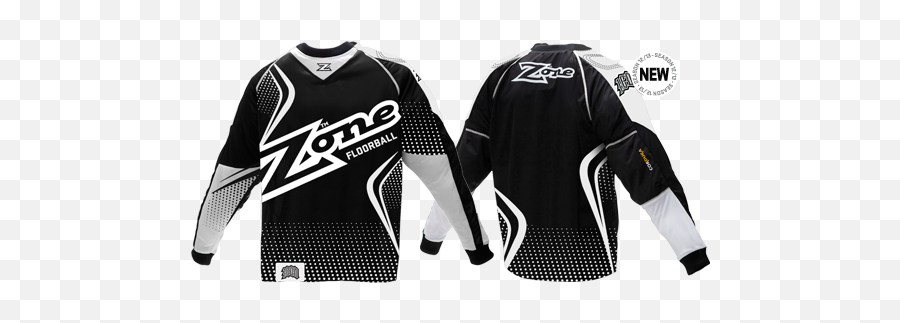 Zone Icon Mega - Goalie Jersey Black Zone Floorball Png,Mega Icon