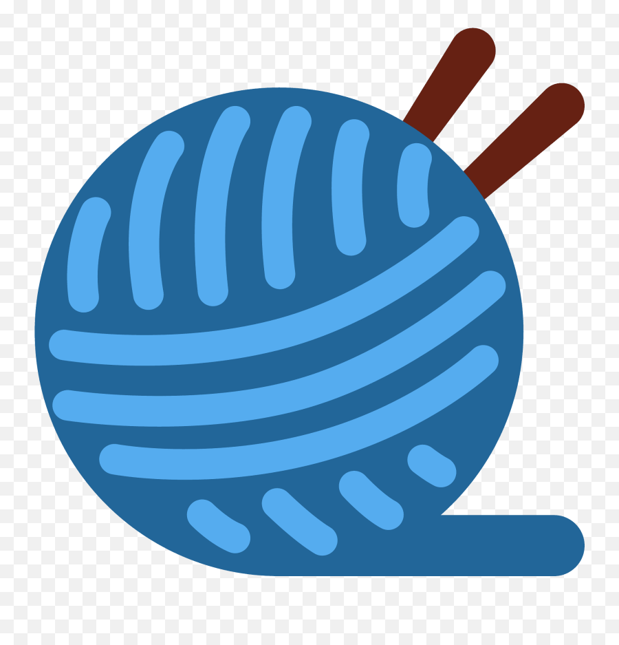 Yarn Emoji Clipart Free Download Transparent Png Creazilla - Yarn Emoji,Yarn Ball Icon