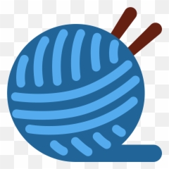 Yarn Emoji Clipart Free Download Transparent Png Creazilla - Emoji
