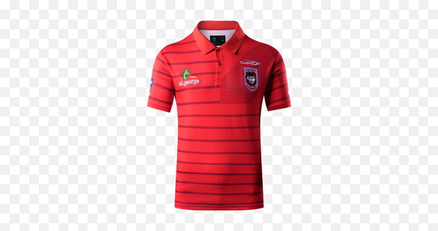 St George Illawarra Dragons 2021 Player Polo Shirt Sizes Small - 5xl Nrl Classic Ebay Short Sleeve Png,Saint George And The Dragon Icon