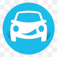 Custom Mileage - Driving Icon Png Blue