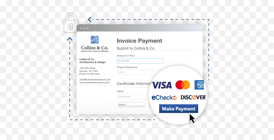 Credit Card Processing For Architects - Technology Applications Png,Echeck Icon