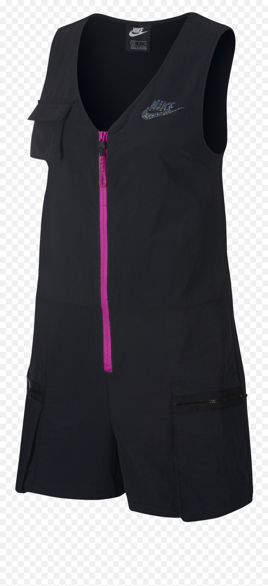 Nike Icon Clash Romper - Womenu0027s Nike Icon Clash Romper In Black Fire Pink In L Png,Bungeecord Icon