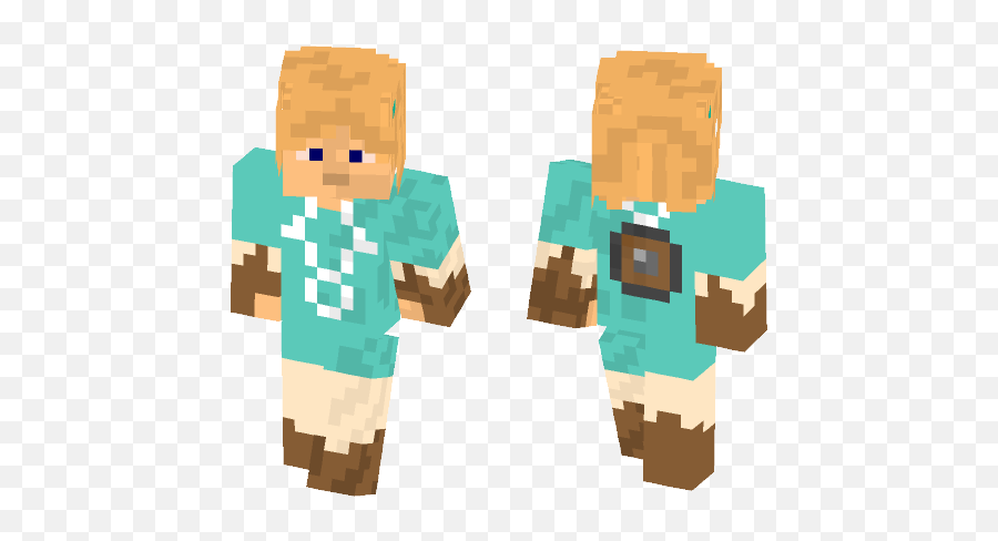 Link Minecraft Skin - Count Dooku Minecraft Skin Png,Breath Of The Wild Link Png
