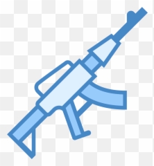 Assault Rifle Clipart Small - Icon Png Download Full Firearms