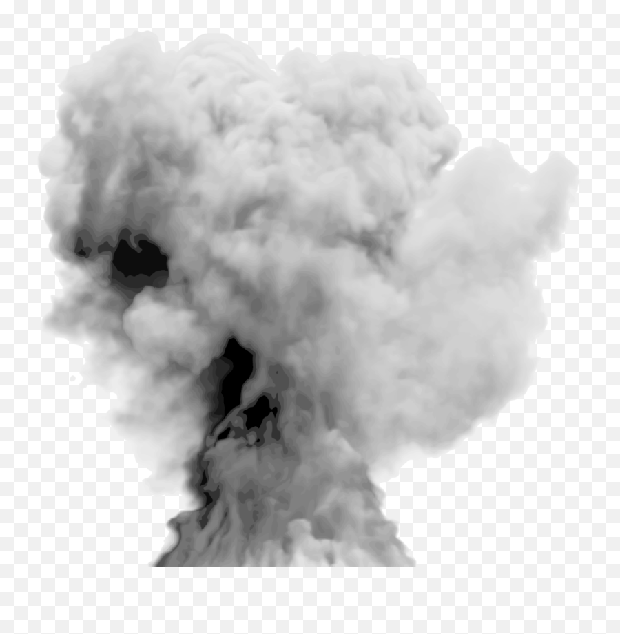 Thick Smoke Png - Smoke Transparent Background Explosion Png,Big Smoke Png
