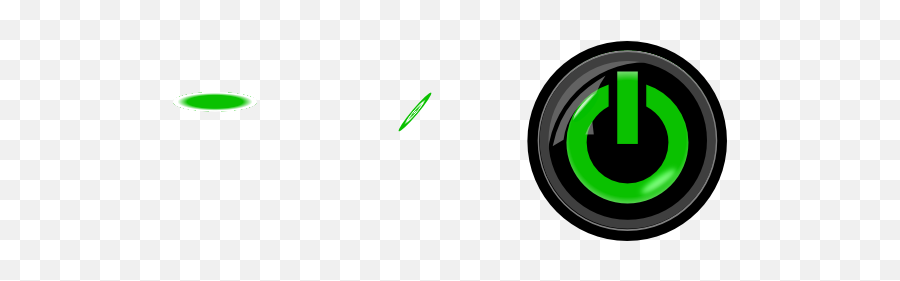 Green Power Button Clip Art - Vector Clip Art Dot Png,Power Icon Green