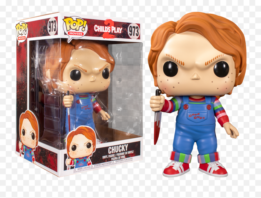 Chucky Childs Play Horror Icon Funko Pop Character Enamel - 10 Inch Funko Pop Chuckt Png,Icon Pop 2