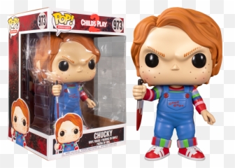 Chucky Childs Play Horror Icon Funko Pop Character Enamel - 10 Inch Funko Pop Chuckt Png,Icon Pop 2