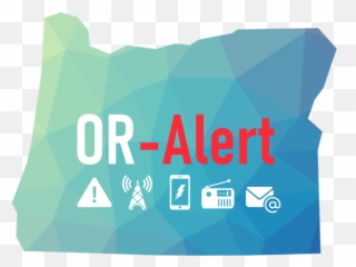 Or - Alert Emergency Notifications State of Oregon Language png