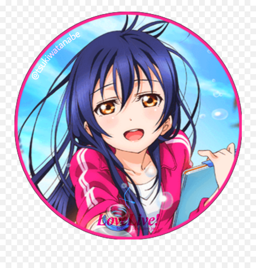 Freetoedit 311782356020201 By Tsukiwatanabe - Anime Girl Offering Water Png,Love Live Ur Icon
